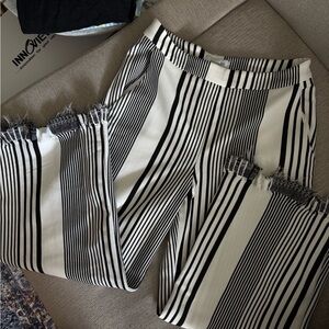 Abbeline Monochrome Striped Apparel